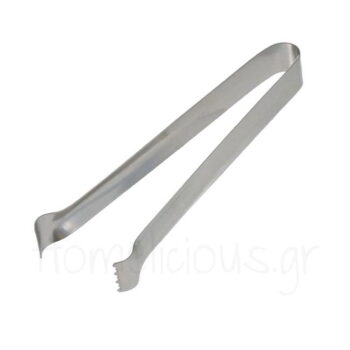 Λαβίδα Πάγου Inox Ασημί|APS Bar Supply