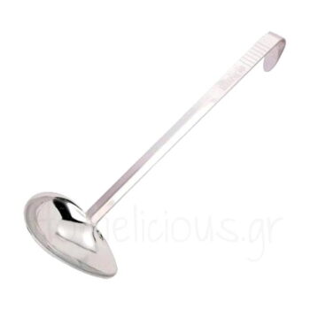 Κουτάλα Σερβιρίσματος Λοξή [Φ10x36,5 cm|6 cl] Inox Ασημί|De Buye