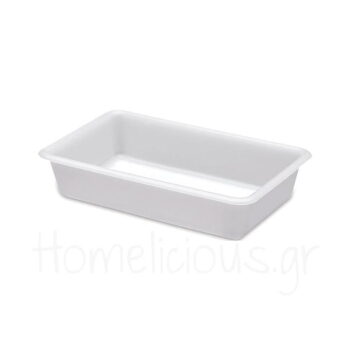 Λεκάνη Τροφίμων [30x20,5 Cm] 2 Lt Pe Λευκό|araven | Homelicious.gr