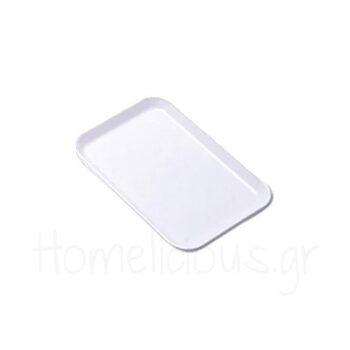 Δίσκος Display Ρηχός [20x15|1,2 Cm] Pe Λευκό|araven | Homelicious.gr
