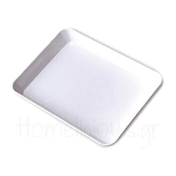 Δίσκος Display Βαθύς [35x24|4 Cm] Pe Λευκό|araven | Homelicious.gr