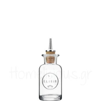 Dash Bottle Elixir C [Με Pourer] 10 Cl Κρύσταλλο Διάφανο|luigi B | Homelicious.gr