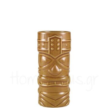 Tiki 4 FACES 40 cl Κεραμικό Χρυσαφί|GenWare