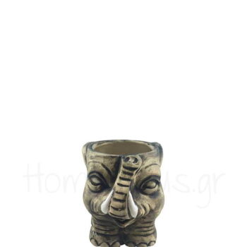 Tiki ELEPHANT 35 cl Κεραμικό Γκρί|APS Bar Supply