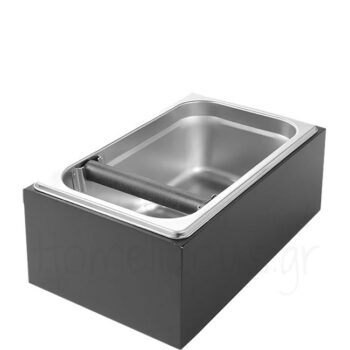 Knock Box (GN 1/4) [27,5x17,5|12 cm] Ξύλο Μαύρο|Hendi