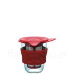 Handy Maker Medium Tea 200 Ml Γυαλί Κόκκινο|hario | Homelicious.gr