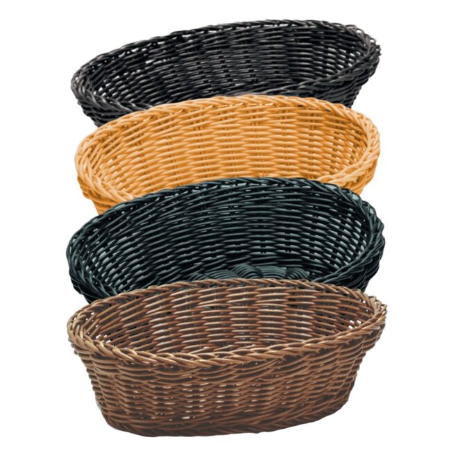 Ψωμιέρα Οβάλ [27x20|8 Cm] Rattan | Gtsa | Homelicious.gr