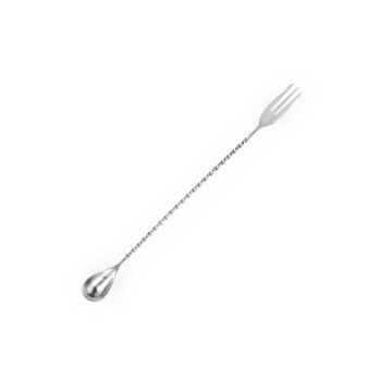Bar Spoon (Με πιρούνι) 30 cm Inox Ασημί | GTSA